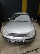 2003 Ford Mondeo Graphite 2.0 TDCI, MOT until 13th September, 89,010 miles (unchecked) comes with