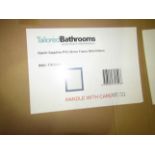 Tailored Bathrooms - Niamh Sapphine PVC Mirror Frame / 500x700mm - Good Condition & Boxed.