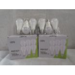 2X LEDYA - A60 E27 1055 Lumens Warm Light Bulbs - Pack of 6 - New & Boxed.