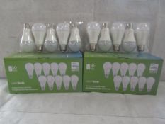 2X LIGHTNUM - A60 E27 1055 Lumen LED Light Bulbs - Pack of 10 - New & Boxed.