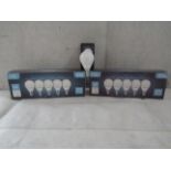 2X STANBOW - E14 400 Lumen LED Light Bulbs - Pack of 5 - New & Boxed.