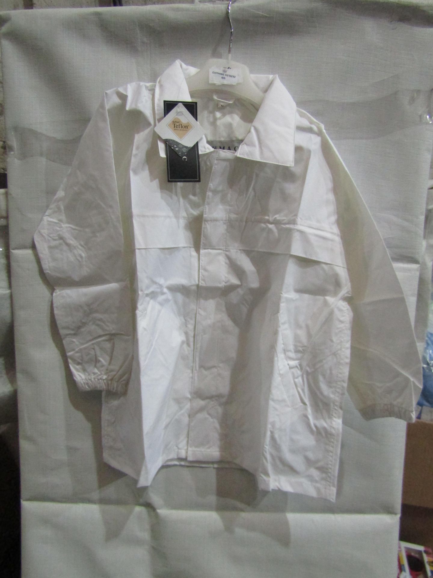 Rainmac Childrens White Thin Rain Coat, Size: 6 - Unused & Packaged.