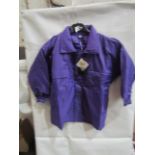 Rainmac Ladies Purple Thin Rain Coat, Size: 10 - Unused & Packaged.