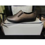 Ladies Shoes, Size Uk 8, Bronze, Unworn & Boxed. See Image.