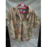 Jacks Girlfriend New York Ladies Blouse Floral Pink, Size: XL - Good Condition.