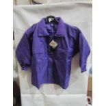 Rainmac Ladies Purple Thin Rain Coat, Size: 10 - Unused & Packaged.