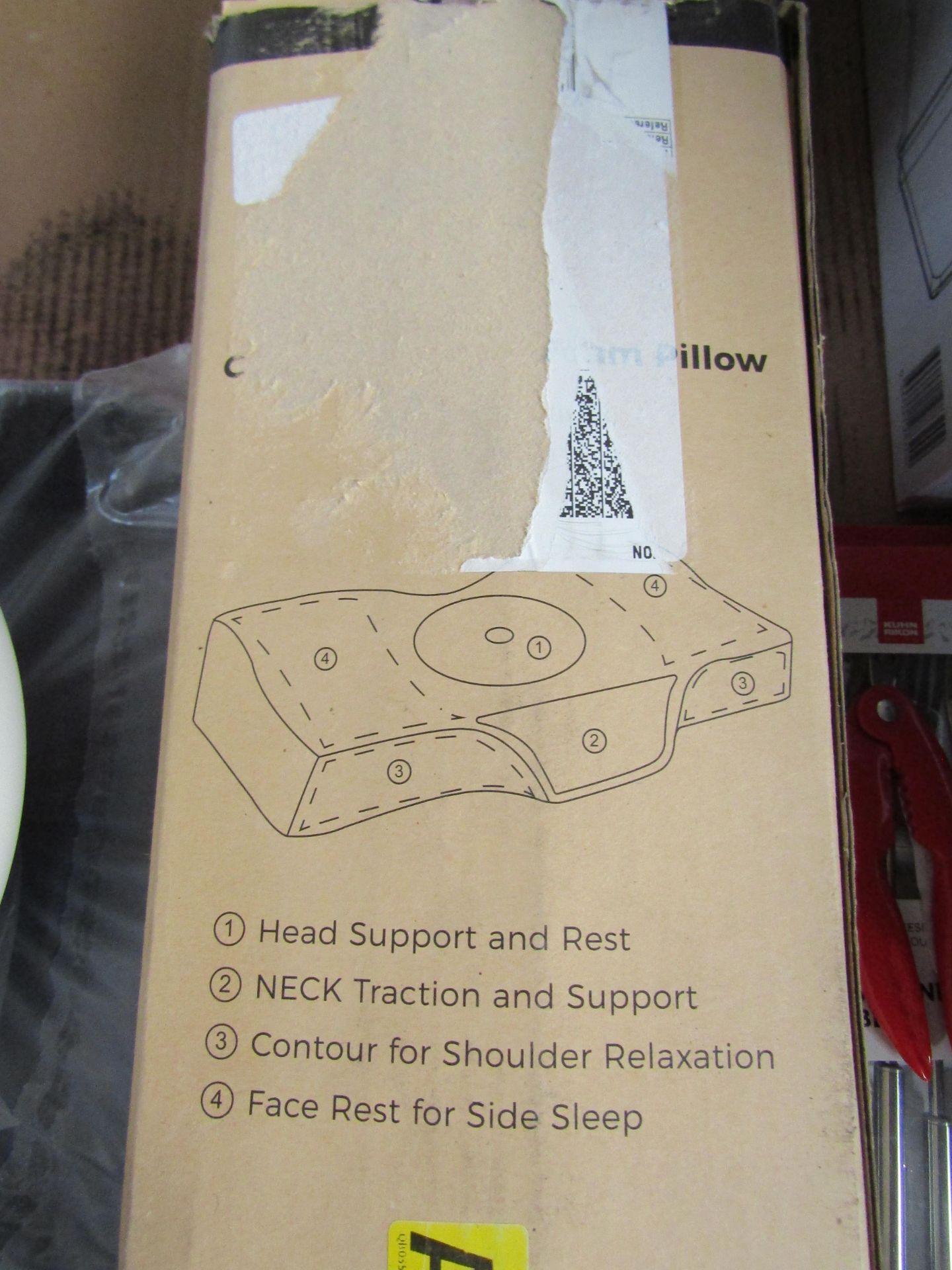 Lets Just Sleep - Multi-Purpose Memory Foam Cushion - Boxed.