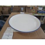 Canvas Home Abbesses Set Of 4 Side Plates Blue RRP 50About the Product(s)Hand-glazed with a touch of