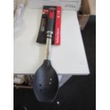Prestige Pop Slotted Spoon Black/Red RRP 05About the Product(s)The Pop Slotted Spoon by Prestige