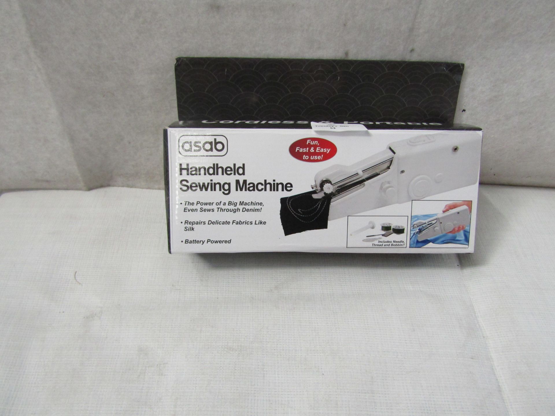 Asab - Handheld Sewing Machine - Boxed.