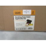 Asab - Decking Stain Paint Applicator Kit - Unchecked & Boxed.