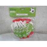 24X Football Party Blow Outs ( 8 Per Pack ) - All Packaged.