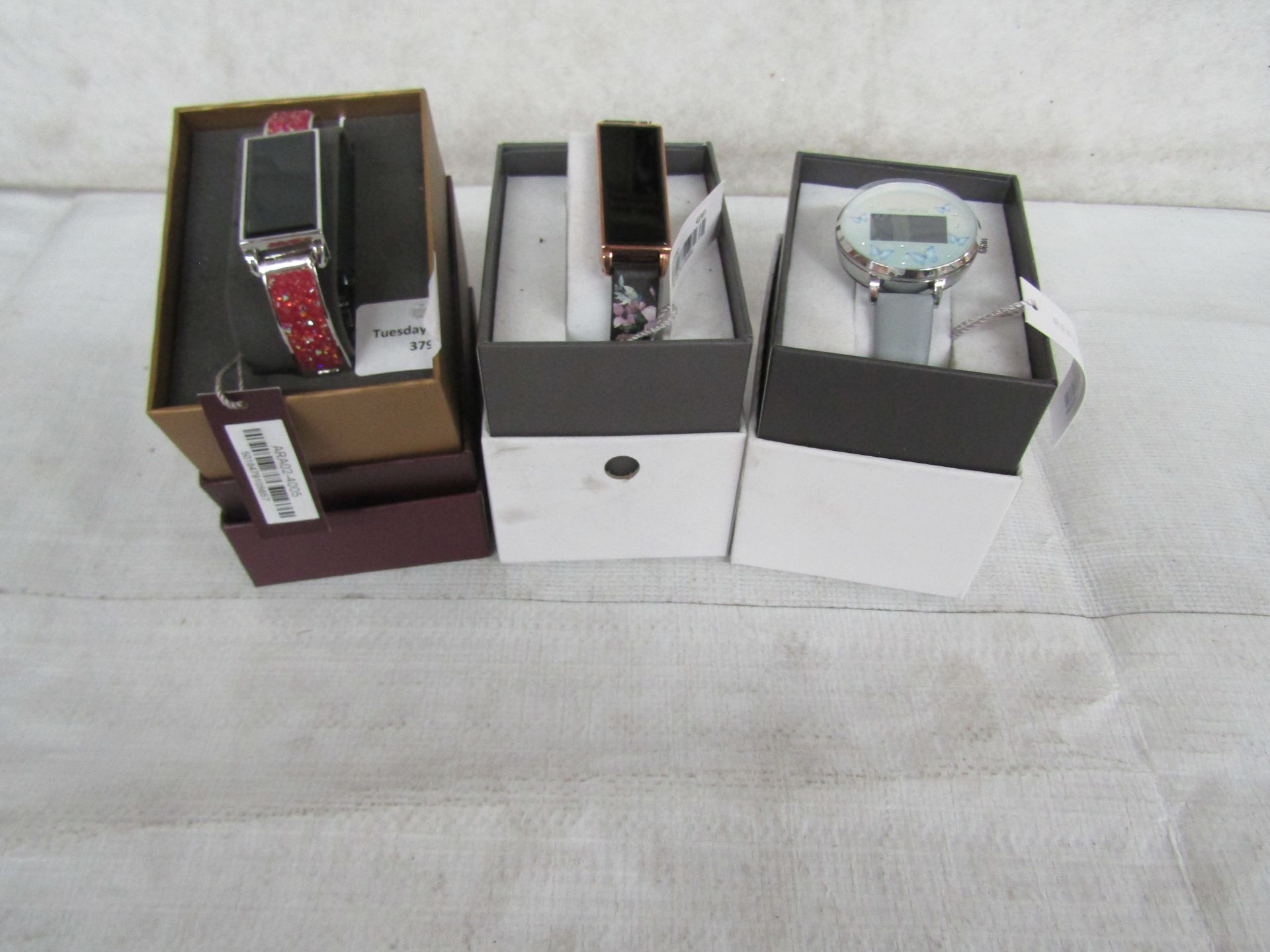 3X Various Reflex Active - Smart Watch - See Image For Designs - All Look New With Tags.