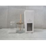 2X ChapterB - Ribbed Glass Diffuser With Decorative Lid - New & Boxed.