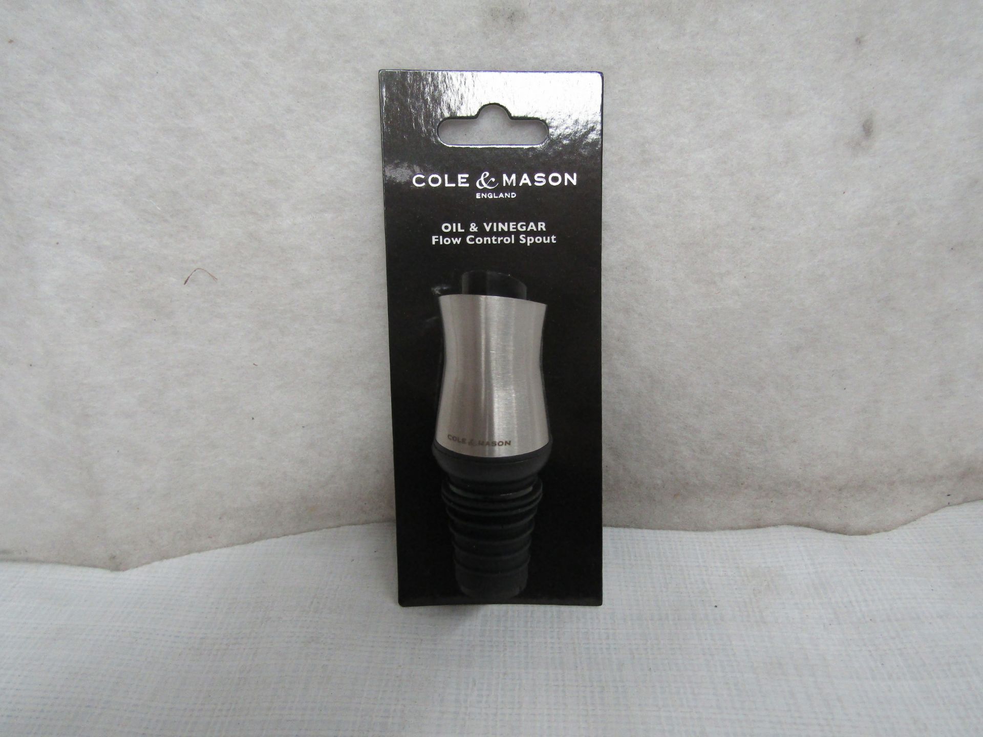 5X Cole & Mason - Flow Control Oil & Vinegar Spout - New & Boxed.