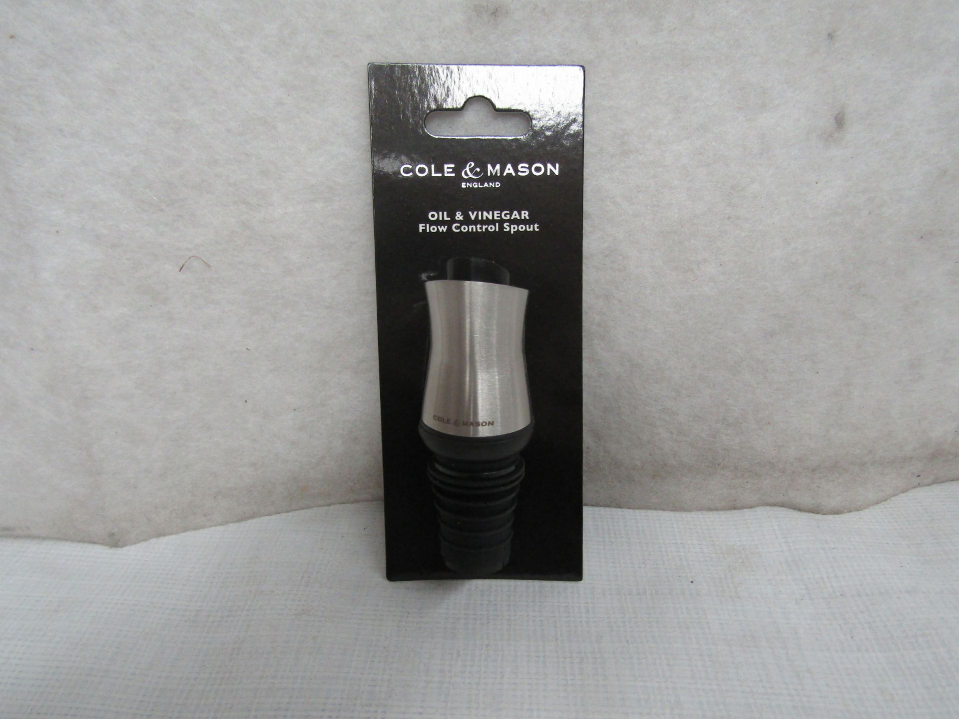 5X Cole & Mason - Flow Control Oil & Vinegar Spout - New & Boxed.