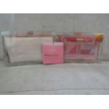 12X The Colour Workshop - Sweetheart 14-Piece Beauty Set With Clutch Bag - New & Packaged.
