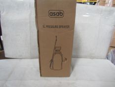 Asab - 5L Pressure Sprayer - Unchecked & Boxed.