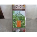 2X MyGarden - Bordeaux Garden Arch 140x38x255cm - Unchecked & Boxed.