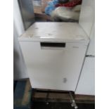 Hisense - White Dish-Washer - No Power. Need Intensive Clean. May Contains Dints Scratches or