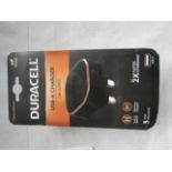 Duracell USB-A Charger, 12w Output, 2x Faster Charging, Unchecked & Packaged.