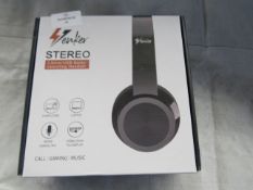 Venker Stereo 3.5mm USB Noise-Canceling Headset - Unchecked & Boxed.