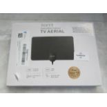 TCFTT Amplified Indoor TV Aerial, Unchecked & Boxed.