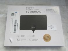 TCFTT Amplified Indoor TV Aerial, Unchecked & Boxed.