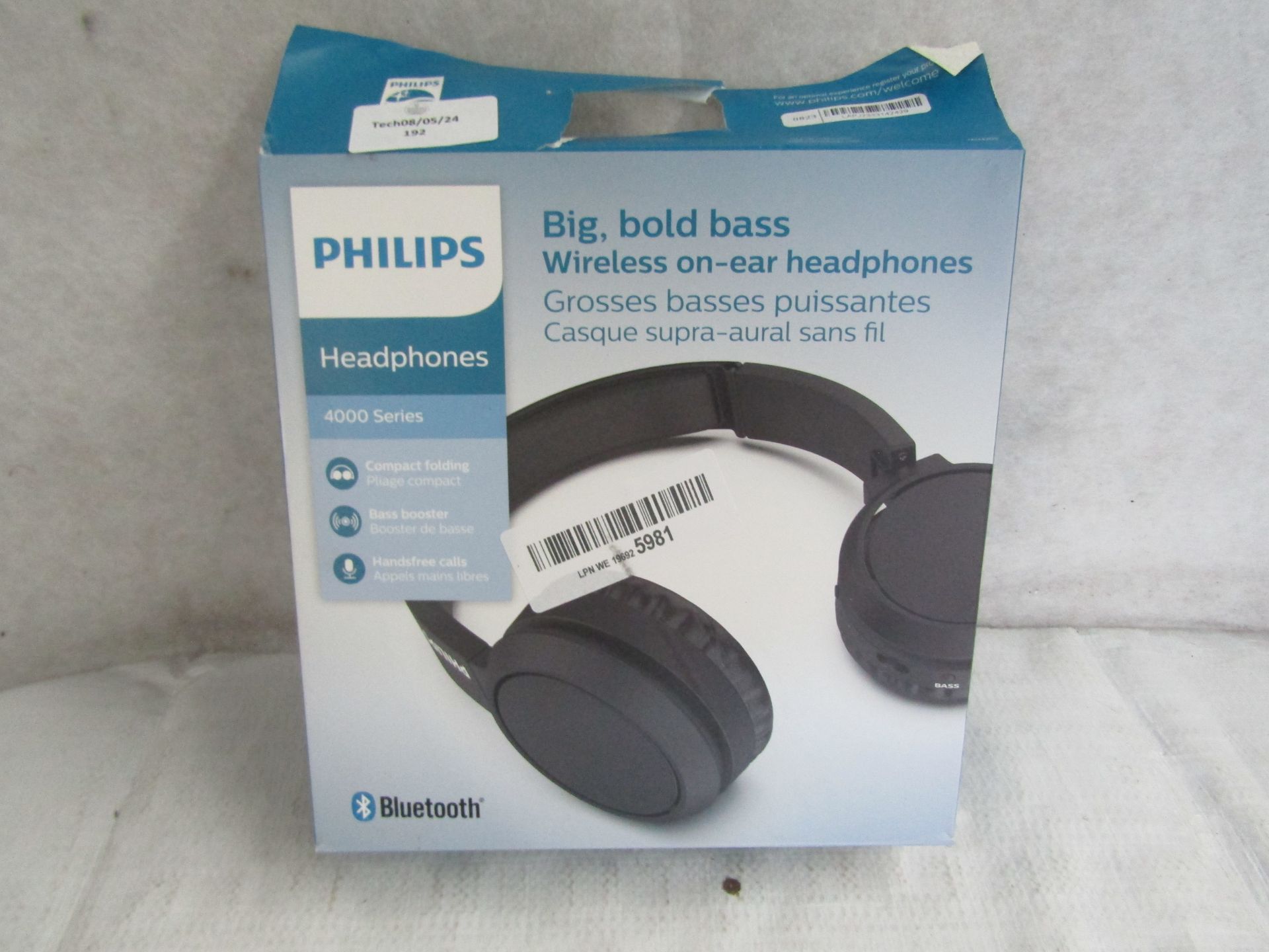 Philips Headphones Series 4000, Unchecked & Boxed, RRP £15.