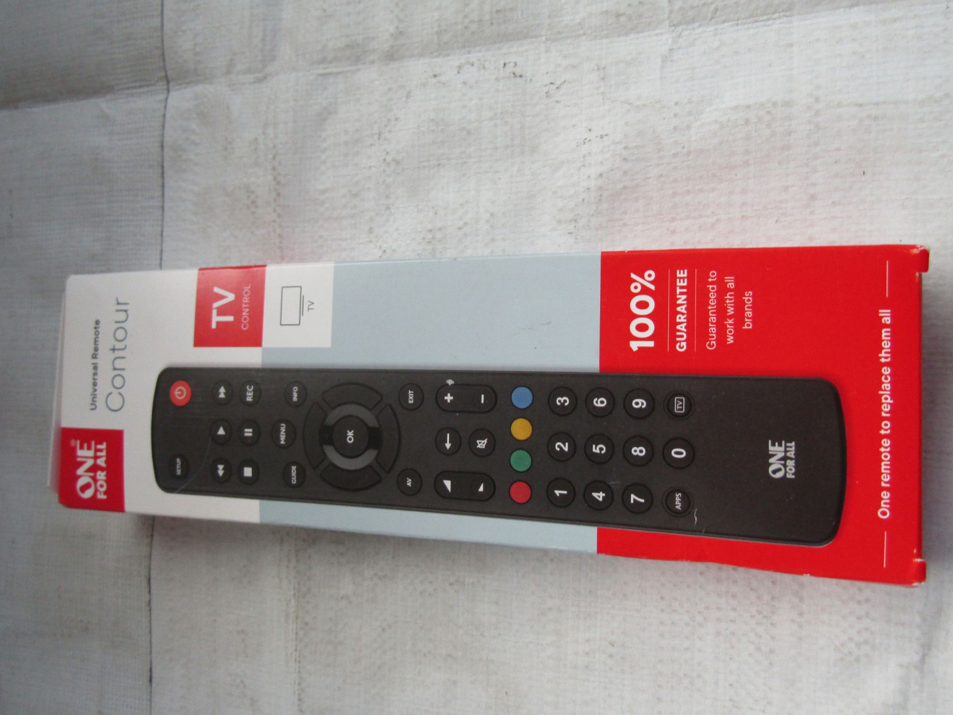 2x One For All Universal Remotes, Unchecked & Boxed.