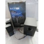 Nedis Gaming Xyalon Gaming Speaker Set, All Parts Present However Untested & Boxed, RRP £ 29