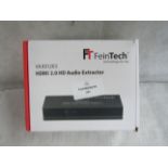 FT Fein Tech HDMI 2.0 HD Audio Extractor, Unchecked & Boxed.