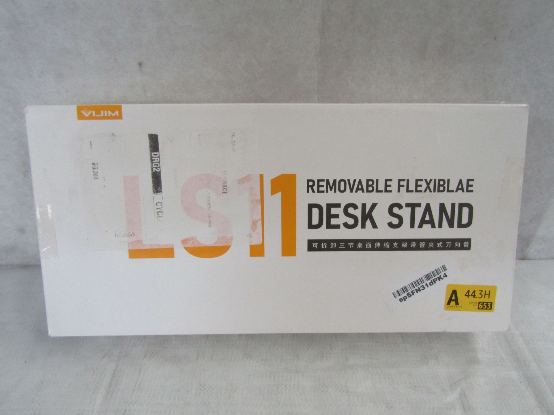 Removbable Flexiblae Desk Stand, Unchecked & Boxed.