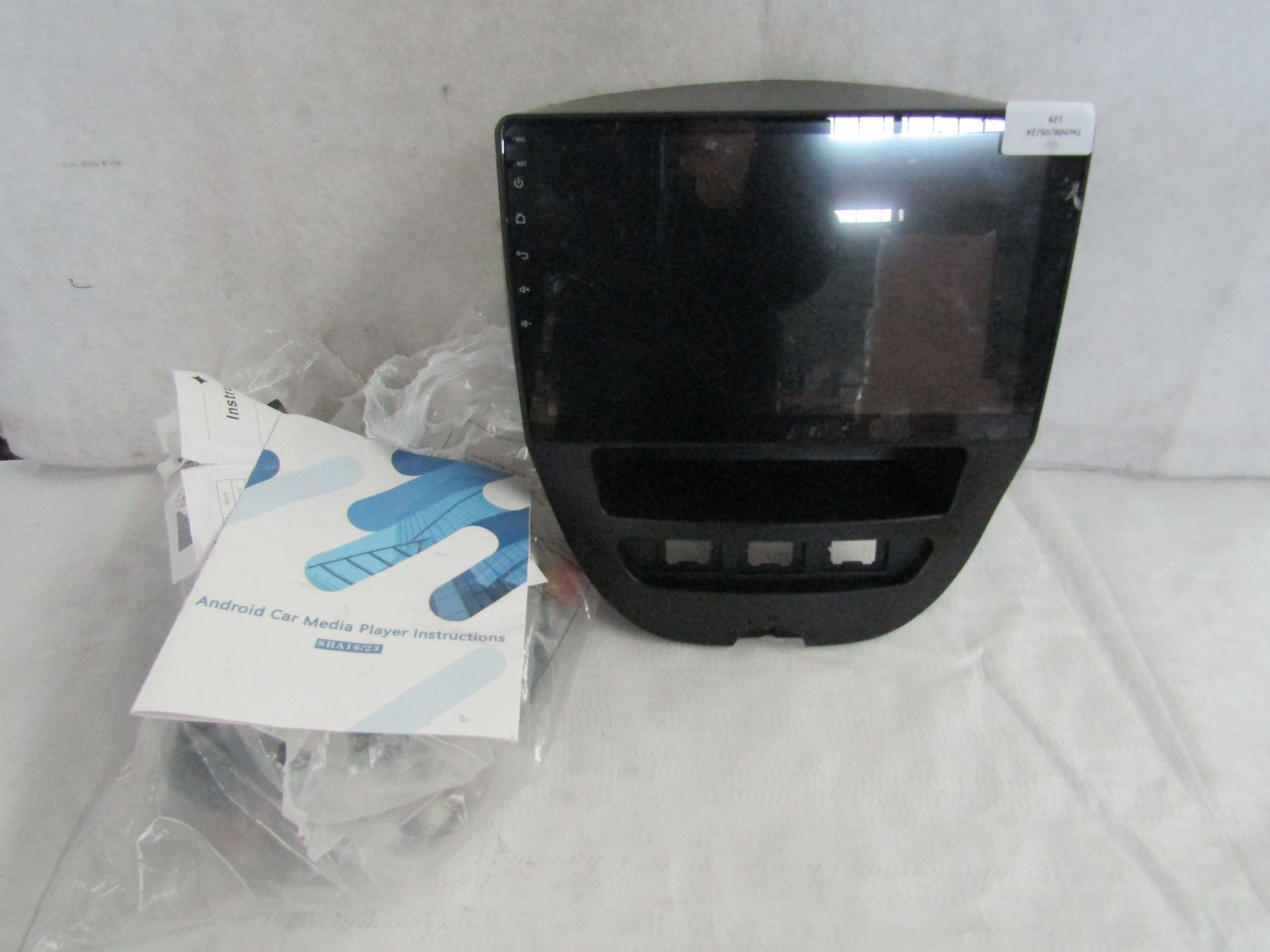 Andriod Car Media Player, SHAI16/23 - Untested & Packaged.