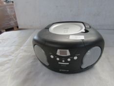 Groove Compact Disc Player, Unchecked & No Package.