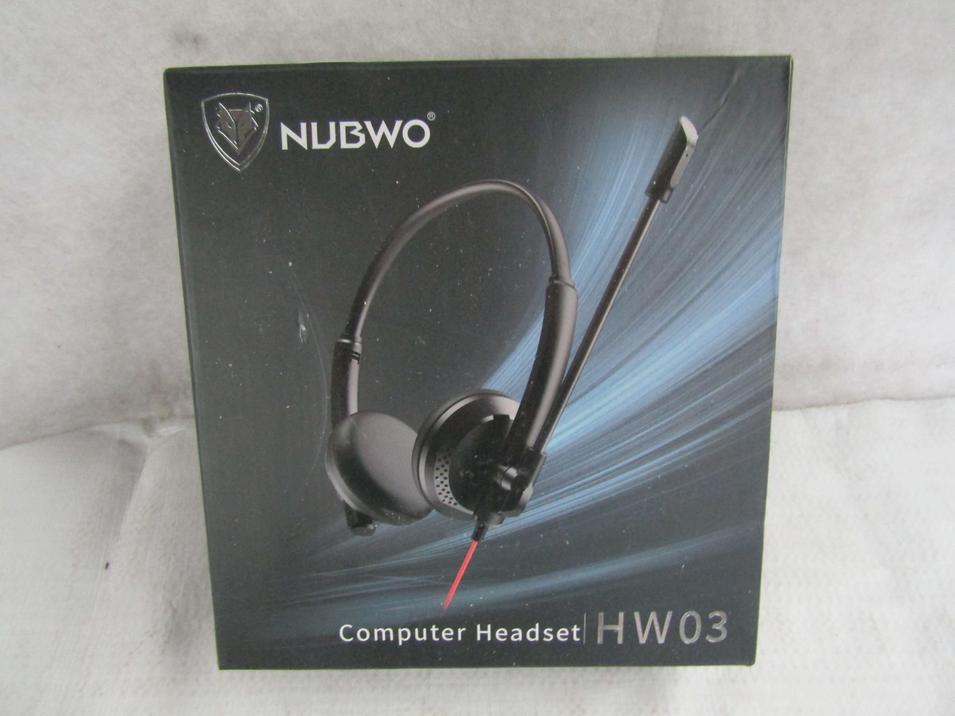 Nubwo Computer Headset, HWO3, Unchecked & Boxed.