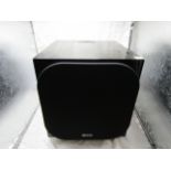 Monitor Audio Silver W12 Gloss Black (6G) High end Monitor Audio Hifi audio & Home cinema Subwoofer,