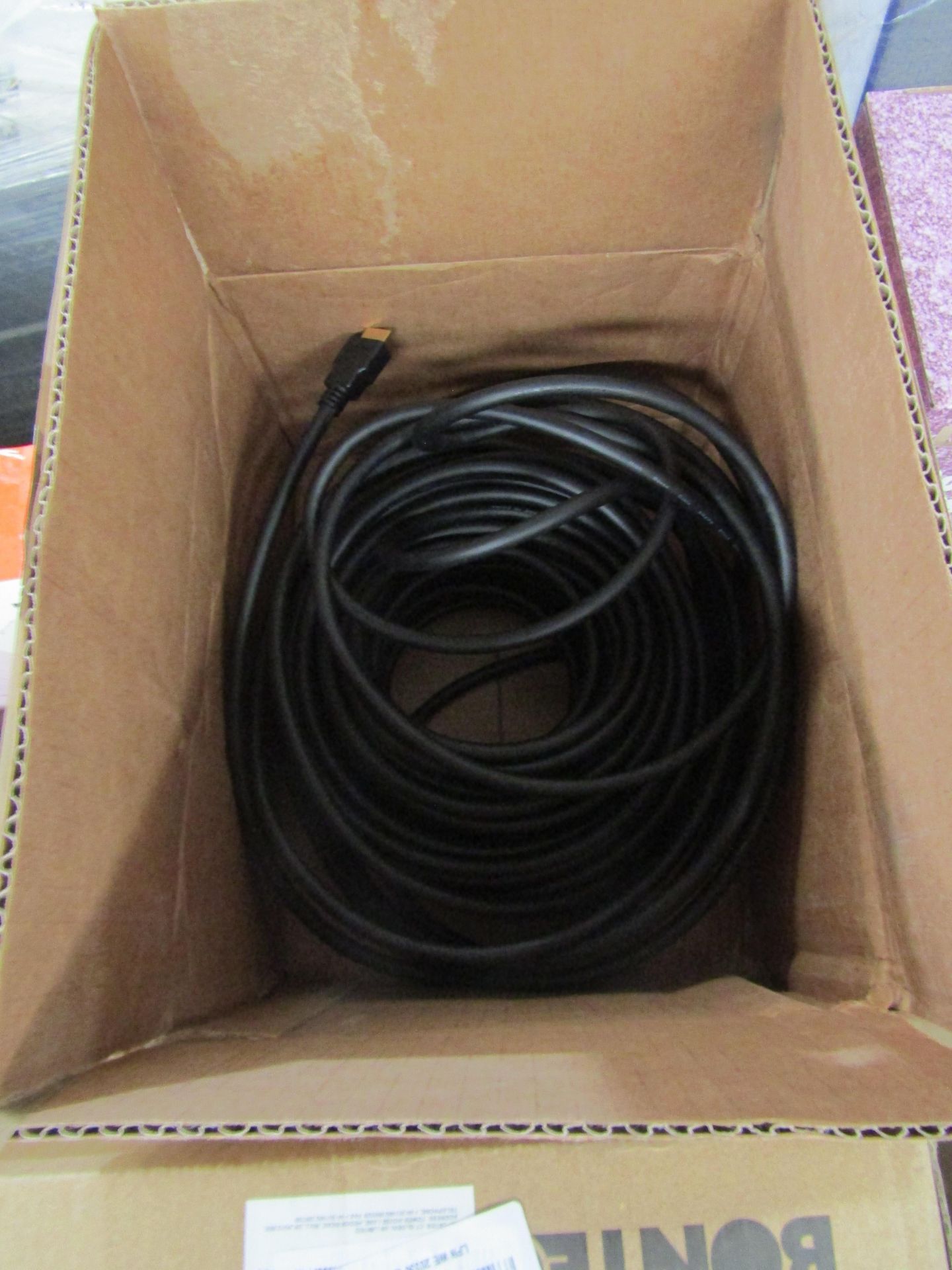 Hdmi Lead, Approx 10m, Unchecked & Loose In Box.