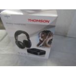 Thomson Wireless Headphones With Charging Docking Station, 863MHz - Unchecked & Boxed - RRP CIRCA £