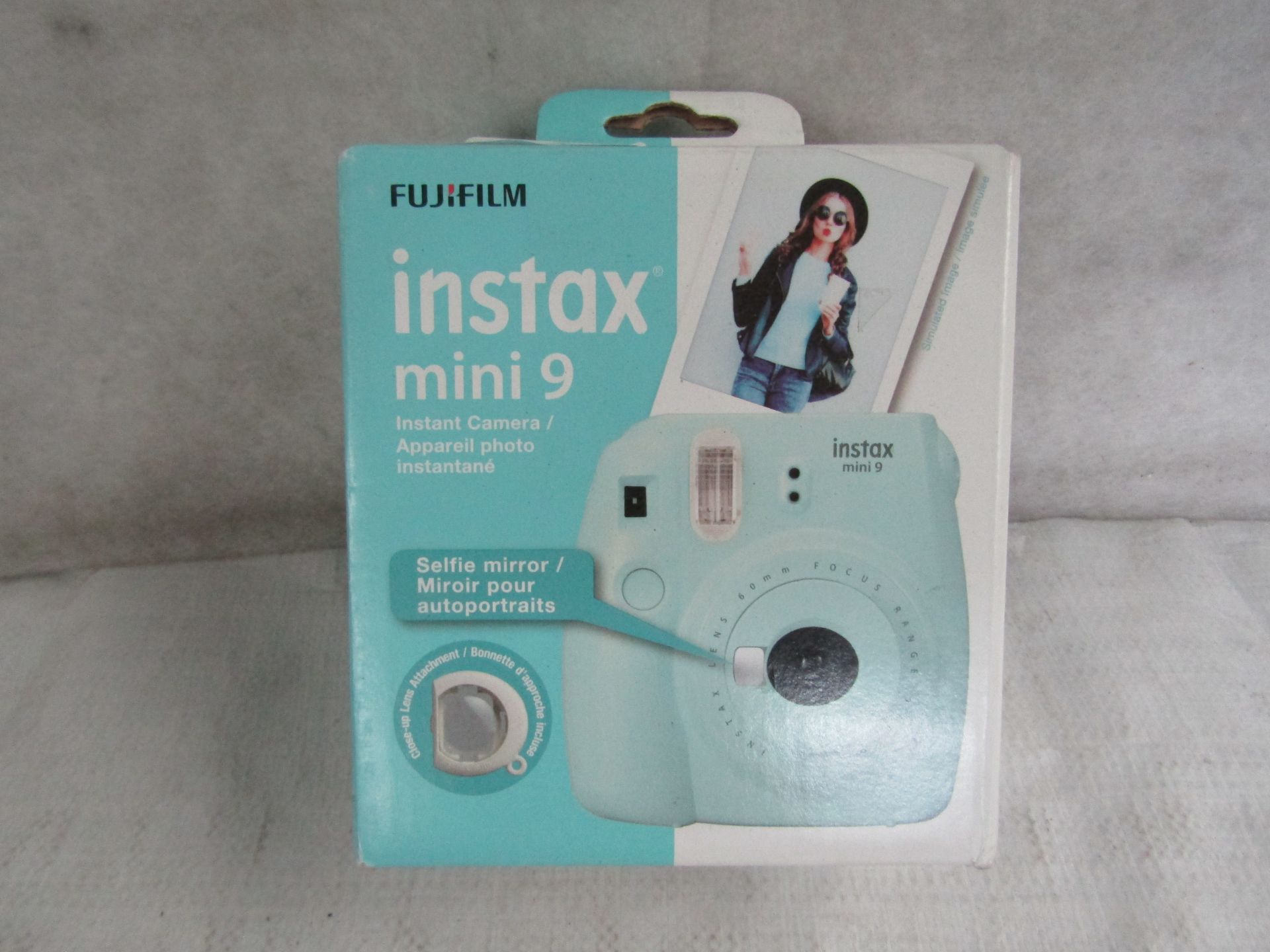 Fujifilm Instax Mini 9 Instant Camera - Unchecked & Boxed - RRP CIRCA £69.99