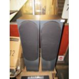 Monitor Audio Bronze 500 Walnut High end, HiFi quality floortstanding loudspeakers (pair), comes