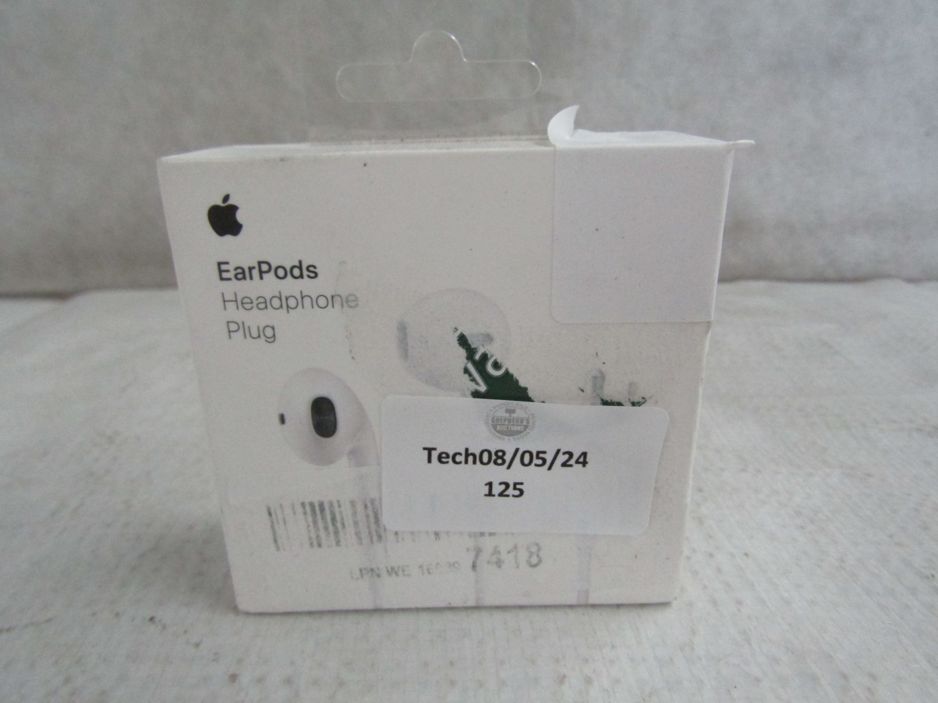 Iphone Ear Pods, Lightning Connector, Unchecked & Boxed.