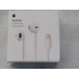 Apple Wired Earpods With 3.5mm Headphone Jack - Unchecked & Boxed.