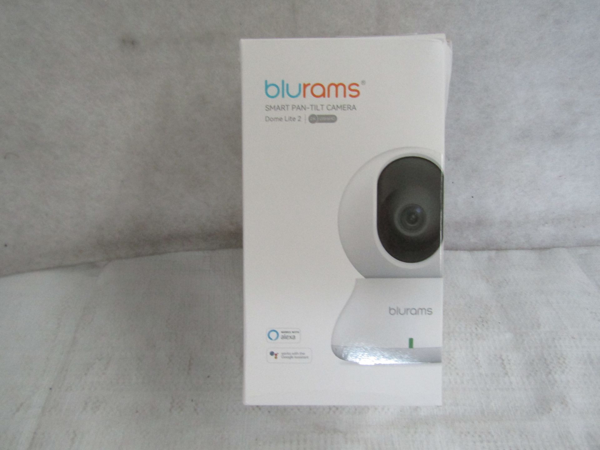 Blurams Smart Pan-Tilt Camera Works With Elexa - Unchecked & Boxed.