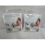 2x LaundryMate - 3-Piece Zip-Lock Washing Machine Mesh Bags - New & Packaged.