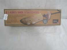 Justessentials - Set of 2 Ladies Shoe Stretchers - Boxed.