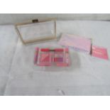 12x TheColourWorkshop - Sweetheart 14-Piece Beauty Set With Clutch Bag - New & Packaged.
