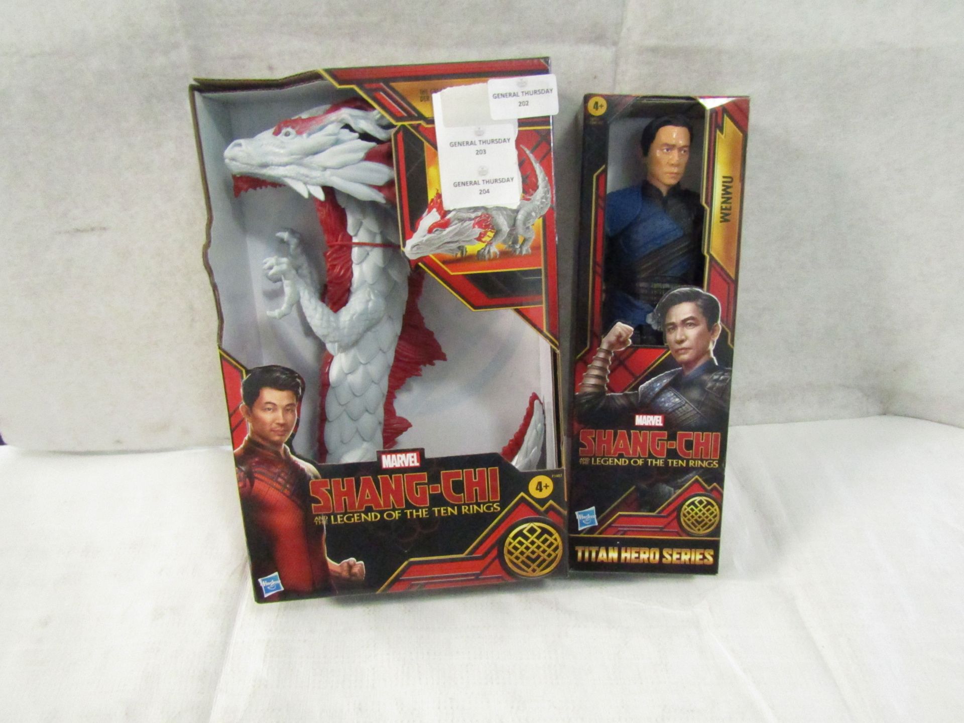 1x Marvel - Shang-Chi & The Legend of The Ten Rings Action Figures - New & Boxed. 1x Marvel -