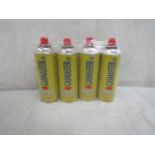 4x Gasmaster - Butane Gas Canisters - New & Packaged.