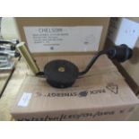 Chelsom - Brass & Black Wall Light With LED Reading Light - Good Condition.